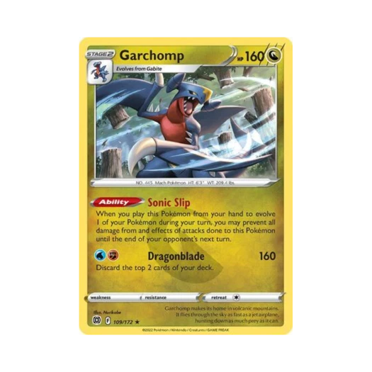 포켓몬 TCG 한카리아스 RH 브릴리언트 스타즈 (영문판)
