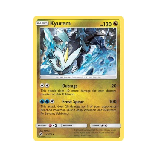 Pokemon TCG Kyurem RH Dragon Majesty (English Ver.)