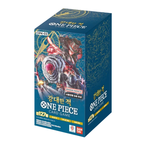 원피스 TCG OPK-03 부스터 팩 강대한 적 박스 (24팩/한글판)