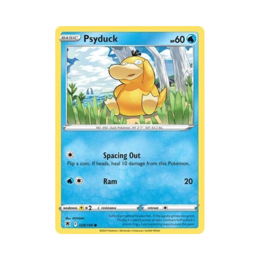 포켓몬 TCG 고라파덕 C 아스트랄 레디안스 (영문판)