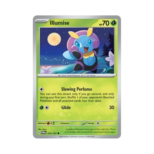 Pokemon TCG Illumise C Twilight Masquerade (English Ver.)