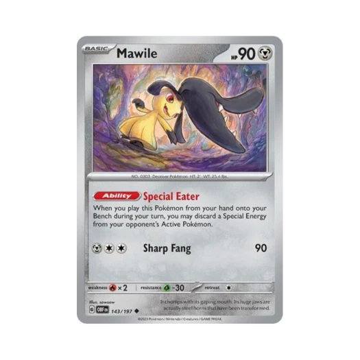 포켓몬 TCG 입치트 U 옵시디언 플레임즈 (영문판)