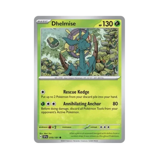Pokemon TCG Dhelmise C Surging Sparks (English Ver.)