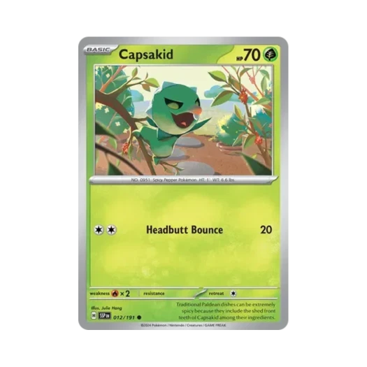 포켓몬 TCG 캡싸이 C 서징 스파크 (영문판) 카드 이미지