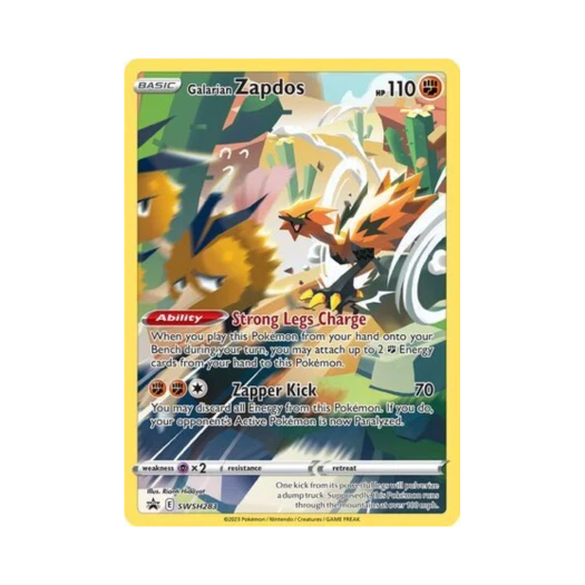 포켓몬 TCG 가라르 썬더 P 소드 & 실드 프로모카드 (영문판)