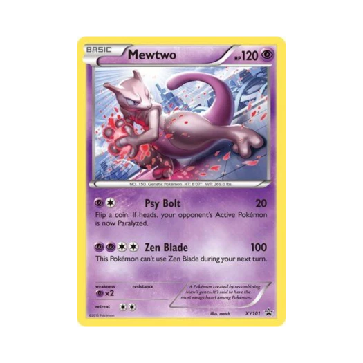 Pokemon TCG Mewtwo P XY Promos (English Ver.)