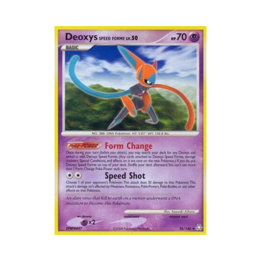 Pokemon TCG Deoxys Speed Forme R Legends Awakened (English Ver.)