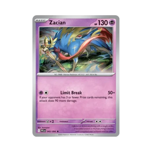포켓몬 TCG 자시안 R 판타스말 플레임즈 (영문판)