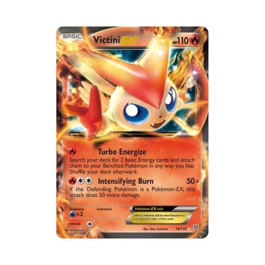 Pokemon TCG Victini ex RHE Plasma Storm (English Ver.)