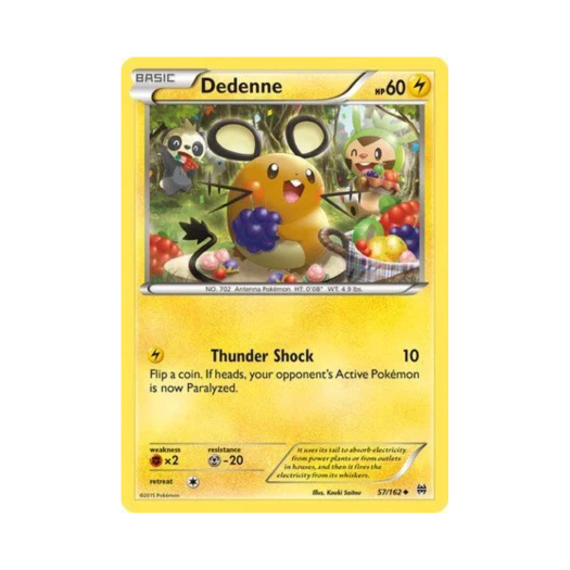 Pokemon TCG Dedenne U BREAKthrough (English Ver.)