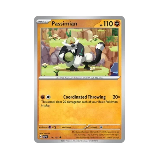 포켓몬 TCG 내던숭이 U 서징 스파크 (영문판) 카드 이미지