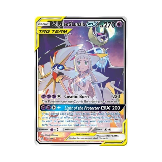 Pokemon TCG Solgaleo & Lunala GX RU Cosmic Eclipse (English Ver.)