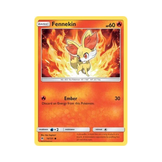 포켓몬 TCG 푸호꼬 C 포비든 라이트 (영문판)