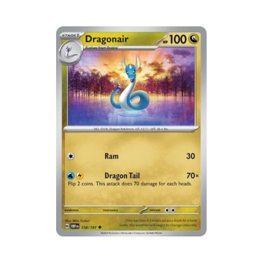 포켓몬 TCG 신뇽 U 옵시디언 플레임즈 (영문판) 카드 이미지
