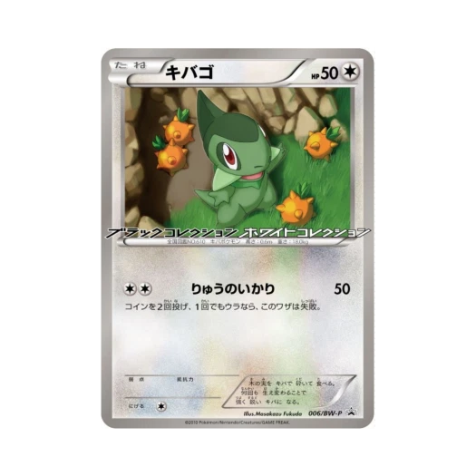 포켓몬 TCG 터검니 P 블랙 & 화이트 프로모카드 (일어판)