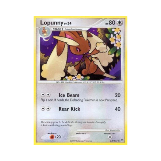 Pokemon TCG Lopunny U Supreme Victors (English Ver.)