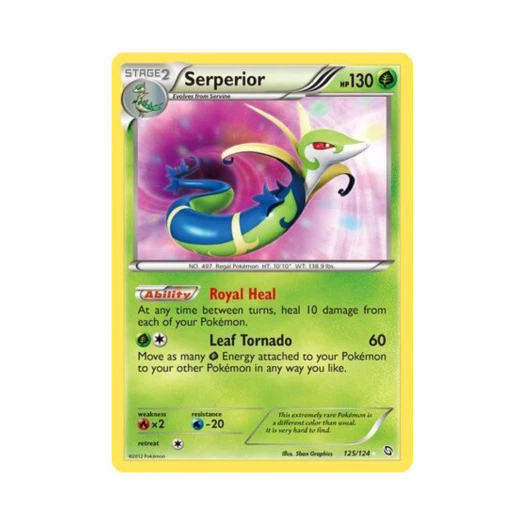 Pokemon TCG Serperior RS Dragons Exalted (English Ver.)