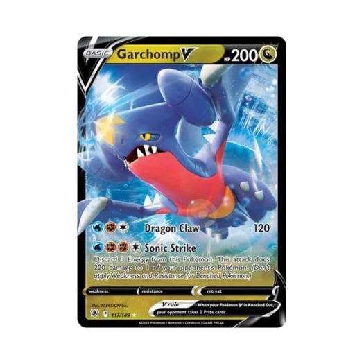 포켓몬 TCG 한카리아스 V HRV 아스트랄 레디안스 (영문판)