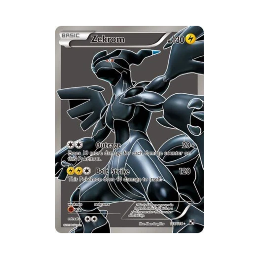 포켓몬 TCG 제크로무RU 블랙 & 화이트 (영문판)