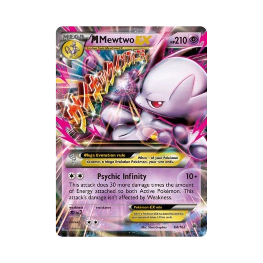 Pokemon TCG M Mewtwo EX RHE BREAKthrough (English Ver.)