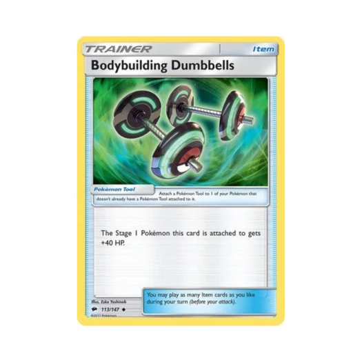 포켓몬 TCG 불끈불끈덤벨 U 버닝 쉐도우 (영문판)