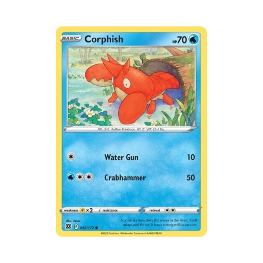 포켓몬 TCG 가재군 C 브릴리언트 스타즈 (영문판)