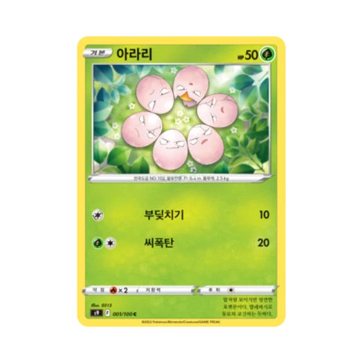 포켓몬 TCG 아라리 C 스타버스 (한글판)