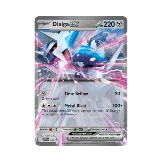 포켓몬 TCG 디아루가 ex P 스칼렛 & 바이올렛 프로모 카드 (영문판)