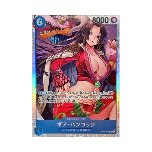 One Piece TCG Boa Hancock SR OP07-051 Booster Pack 500 Years in the Future (Japanese Ver.)