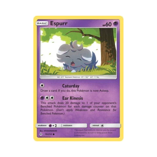 포켓몬 TCG 냐스퍼 C 언브로큰 본즈 (영문판)
