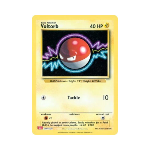 Pokemon TCG Voltorb Pokemon TCG Classic (English Ver.)