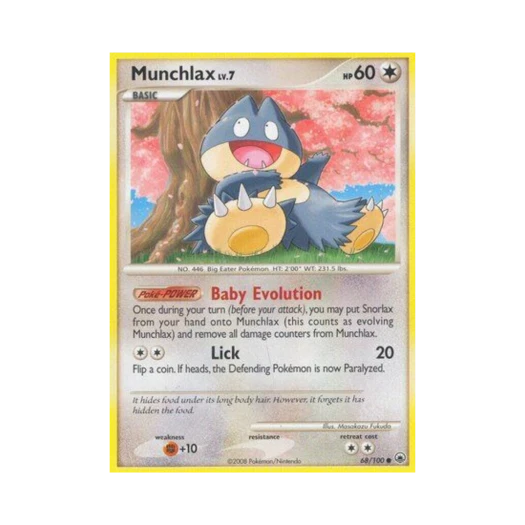 포켓몬 TCG 먹고자 C 마제스티 던 (영문판)