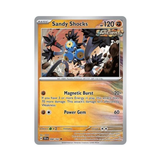 Pokemon TCG Sandy Shocks U Temporal Forces (English Ver.)