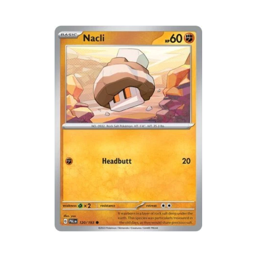 Pokemon TCG Nacli C Paldea Evolved (English Ver.)