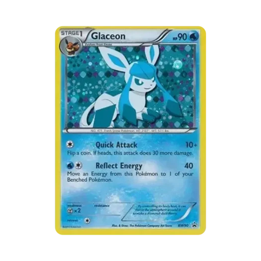 포켓몬 TCG 글레이시아 P 이브이 쓰리팩 블리스터 팩 프로모카드 (영문판)