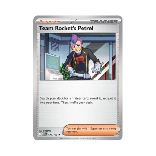 Pokemon TCG Team Rocket's Petrel U Destined Rivals (English Ver.)