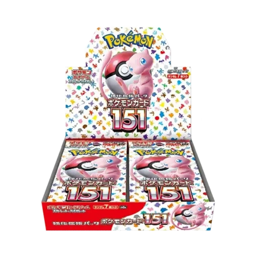 Pokemon TCG Scarlet & Violet Enhanced Expansion Pack Pokemon Card 151 Box (Japanese Ver.)