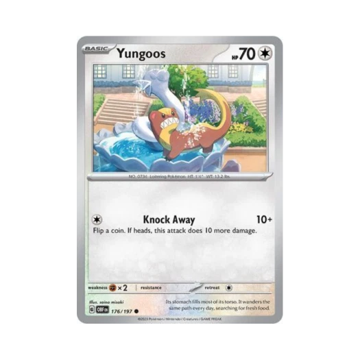 포켓몬 TCG 영구스 C 옵시디언 플레임즈 (영문판) 카드 이미지