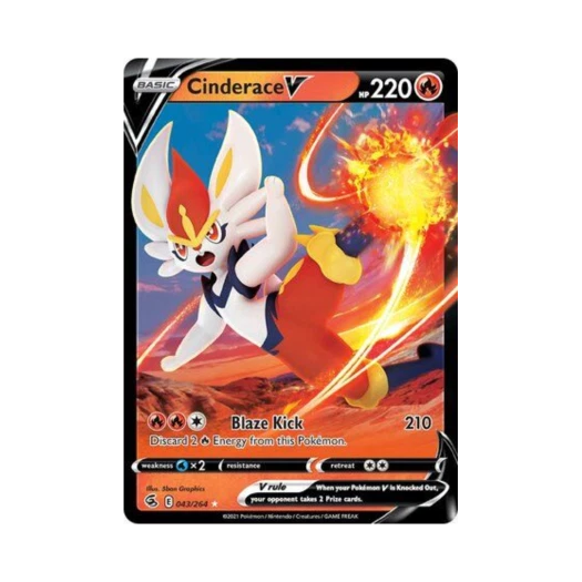 포켓몬 TCG 에이스번 V HRV 퓨전 스트라이크 (영문판)