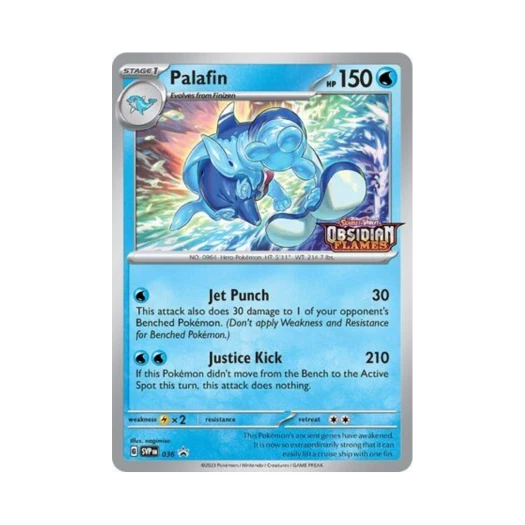 포켓몬 TCG 돌핀맨 P 스칼렛 & 바이올렛 프로모 카드 (영문판)