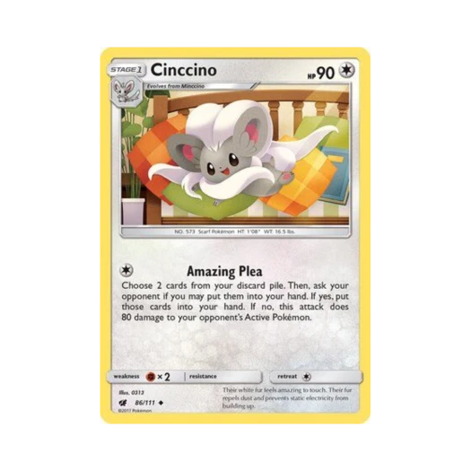 포켓몬 TCG 치라치노 U 크림슨 인베이전 (영문판)