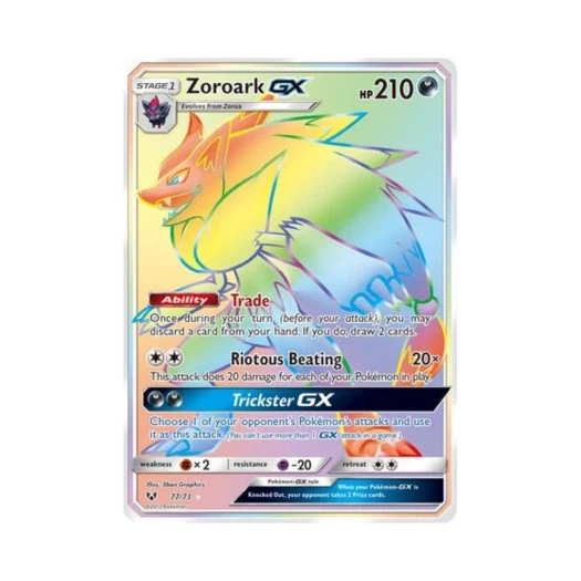 Pokemon TCG Zoroark GX RR Shining Legends (English Ver.)