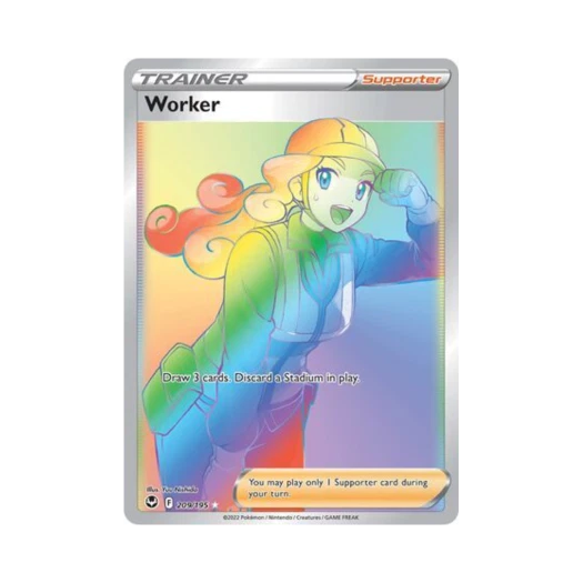 포켓몬 TCG 작업원 RR 실버 템페스트 (영문판)