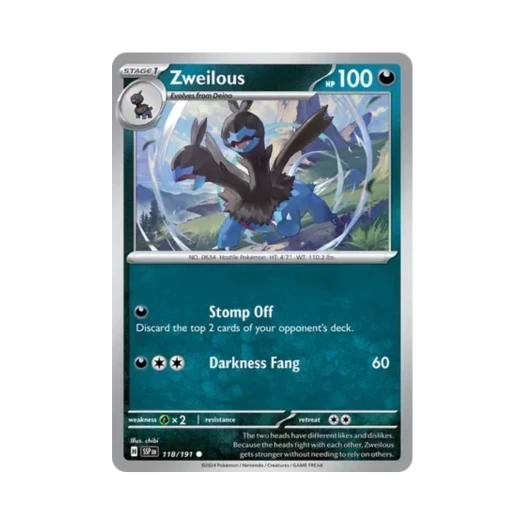 포켓몬 TCG 디헤드 C 서징 스파크 (영문판) 카드 이미지
