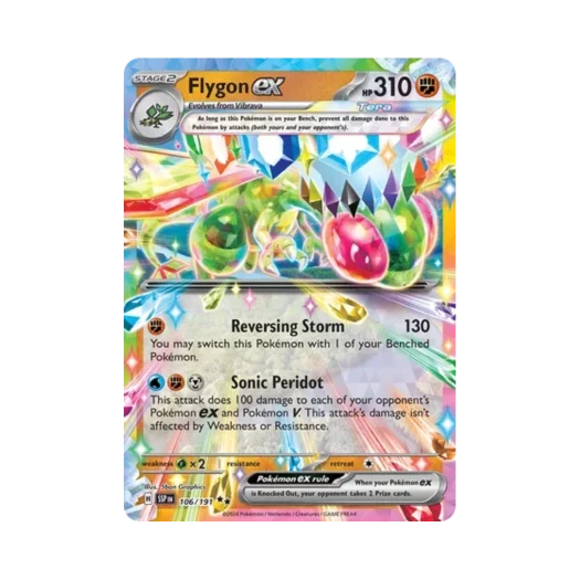 포켓몬 TCG 플라이곤 ex DR 서징 스파크 (영문판)
