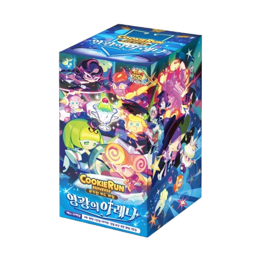 쿠키런 TCG 쿠키런 브레이버스 카드 게임 부스터 팩 영광의 아레나 (30팩/한글판)