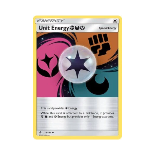 포켓몬 TCG 유닛 에너지 격투 악 페어리 U 포비든 라이트 (영문판)