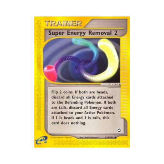 포켓몬 TCG 수퍼 에너지 리무버 2 U 아쿠아폴리스 (영문판)