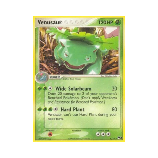 Pokemon TCG Venusaur R POP Series 2 (English Ver.)