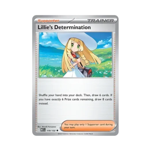 포켓몬 TCG 릴리에의 의욕 U 메가 에볼루션 (영문판)